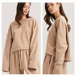 NAP LOUNGEWEAR REPOSE CREWNECK PULLOVER, SIZE L, NWT